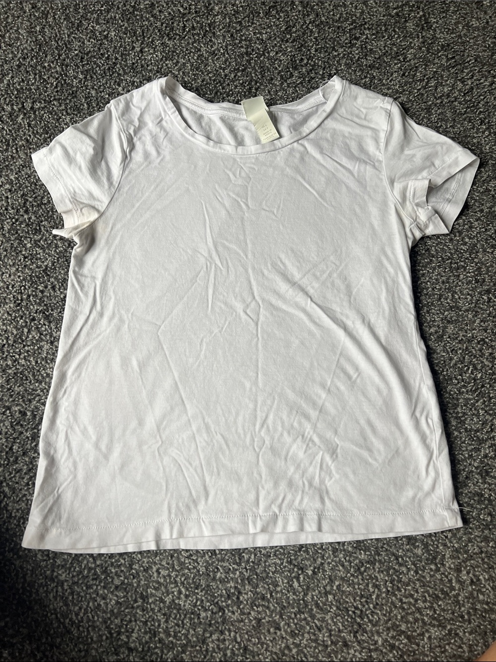 Classic White Women's Short-Sleeve Tee